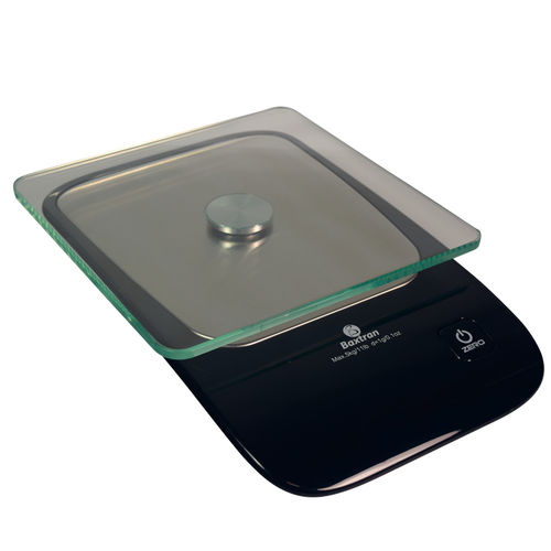 Bilancia con display LED - GLASSKS - GIROPES - per prodotti alimentari / benchtop / con batteria