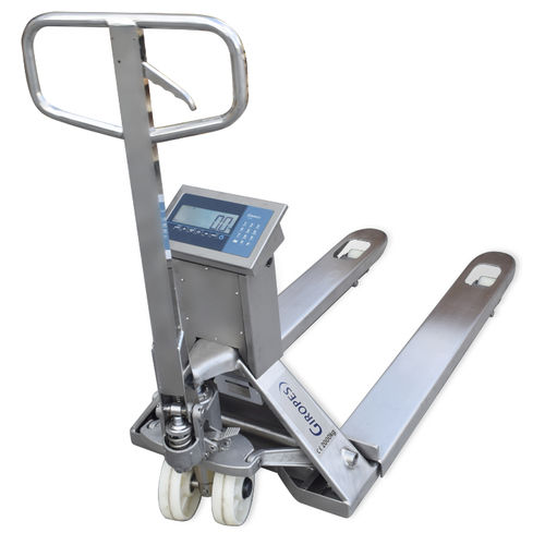 Transpallet manuale - TP410i WIDE - GIROPES - multifunzione / da trasporto / in acciaio inossidabile