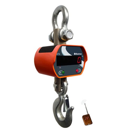 Gancio pesatore digitale - STX - GIROPES - con display LED / con batteria ricaricabile / per l'industria metallurgica