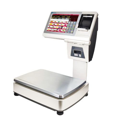 Bilancia commerciale - M80 - GIROPES - da banco commerciale / a doppio display / con touch screen