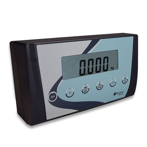 Indicatore di peso display LCD - IB10-S - GIROPES - ad incastro / IP54 / RS-232