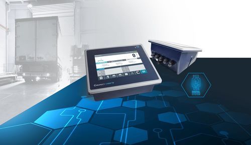 Indicatore di peso con touch screen - GI650D ABS - GIROPES - a parete / IP65 / IP54