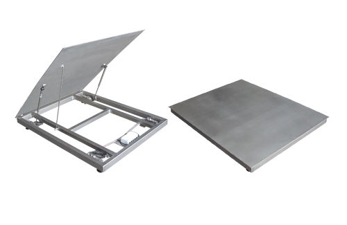 Bilancia a piattaforma - WPL - GIROPES - con monitor separato / in acciaio inossidabile