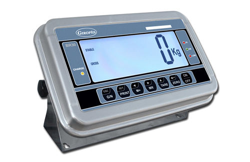 Indicatore di peso digitale - BR30 - GIROPES - display LCD / benchtop / a tenuta stagna