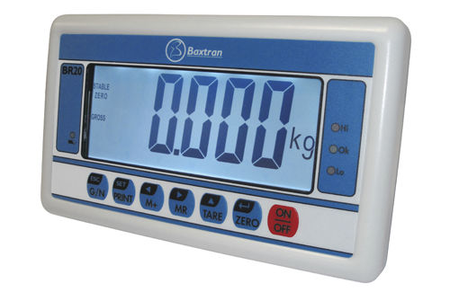 Indicatore di peso digitale - BR20 - GIROPES - display LCD / ad incastro / a tenuta stagna