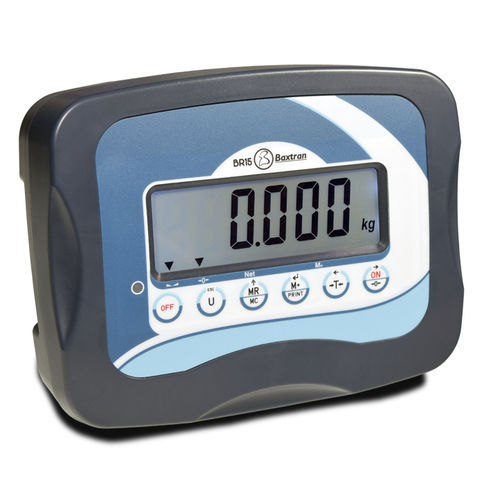 Indicatore di peso display LCD - BR15 - GIROPES - IP54