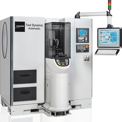 Macchina equilibratrice verticale - Tool Dynamic TD Automatic - HAIMER GmbH - dinamico / per utensile da taglio / automatico