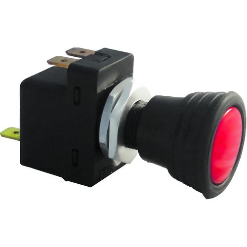 Interruttore con testa a fungo - 9016999 - BEZARES S.A. - unipolare / on/off / luminoso