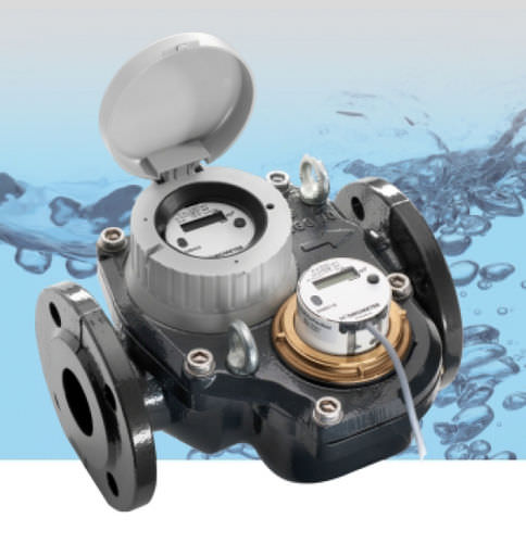 Contatore d'acqua digitale - WESAN WPV E  - DIEHL Metering - a turbina Woltman