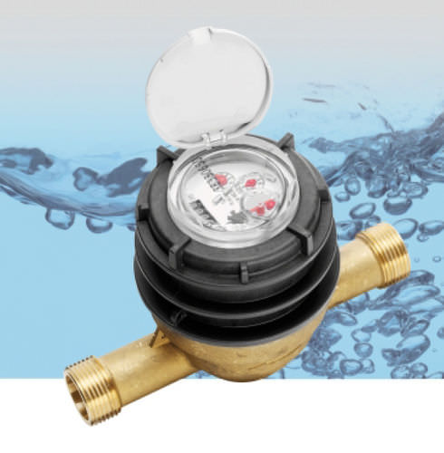 Contatore d'acqua a liquido - CORONA MCI 108 - DIEHL Metering - a turbina multigetto / residenziale