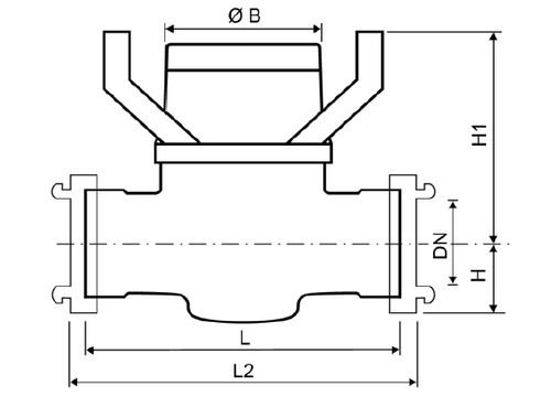 Contatore d'acqua a turbina Woltman - WESAN WP H - DIEHL Metering