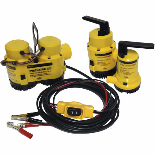 Pompa ad acqua - EV series - RULE INDUSTRIES - a motore DC / industriale / di svuotamento