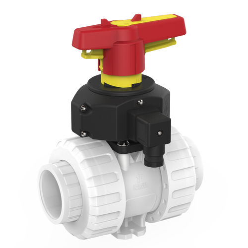 Valvola a sfera - M1 - Praher Plastics Austria GmbH - manuale / con flangia / filettata