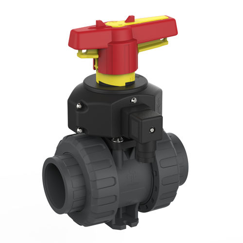 Valvola a sfera - M1 - Praher Plastics Austria GmbH - manuale / con flangia / filettata