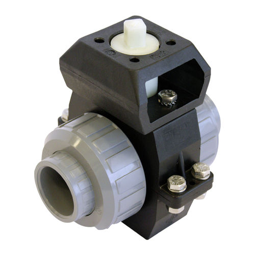Valvola a sfera - S4  - Praher Plastics Austria GmbH - manuale / con flangia / filettata