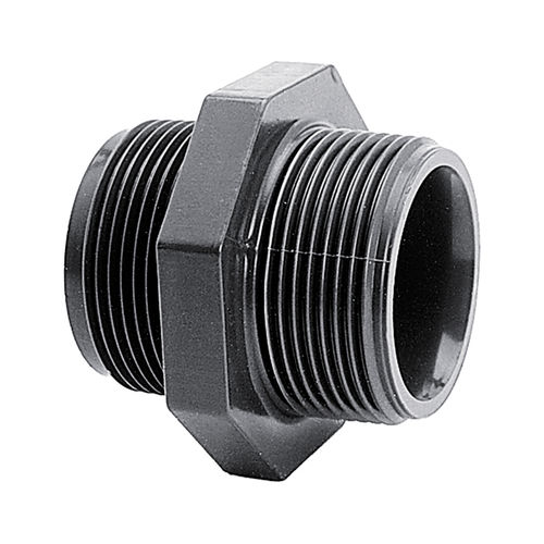 Nipplo in PVC-U - IBG® - Praher Plastics Austria GmbH - filettato / esagonale / dritto