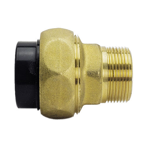 Adattatore idraulico maschio - IBG® - Praher Plastics Austria GmbH - in ottone / in PVC-U