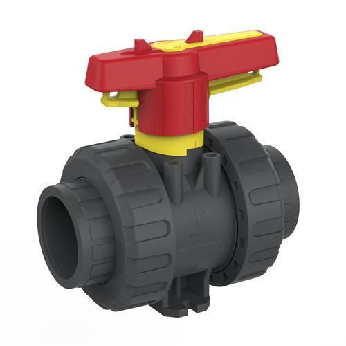 Valvola a sfera - M1  - Praher Plastics Austria GmbH - manuale / per acqua potabile / con flangia