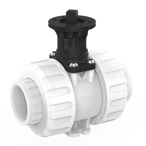 Valvola a sfera - M1  - Praher Plastics Austria GmbH - manuale / a comando pneumatico / con attuatore elettrico