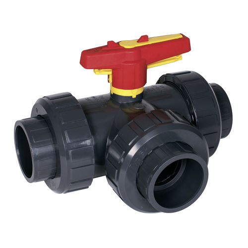 Valvola a sfera - S4  - Praher Plastics Austria GmbH - manuale / per acqua potabile / con flangia