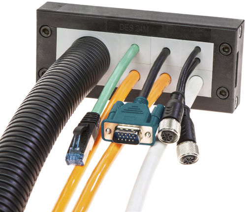 Ingresso cavi modulare - DES 24M - DETAS - IP54 / per armadio elettrico / per cavo