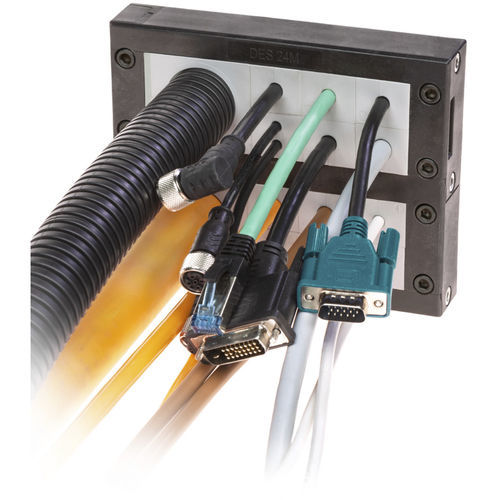 Ingresso cavi modulare - DES 24MX series  - DETAS - per armadio elettrico / per cavo