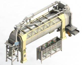 Linea di trattamento a tamburo - HAUNI Tobcon-LC - Körber Technologies GmbH - per steli di tabacco