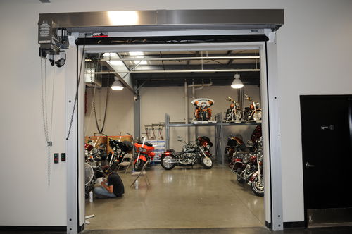 Porta ad avvolgimento - Bantam® - Rytec Corporation - in tessuto / per interno / da esterno