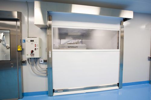 Porta ad avvolgimento - Pharma-Roll® - Rytec Corporation - per camera bianca / per interno / rapida