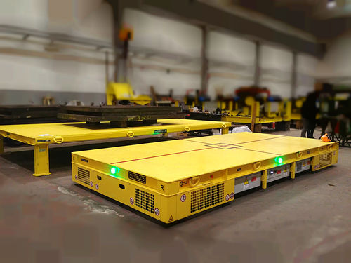 Trasportatore elettrico a 2 assi - OMNI-E - 30 tons - MORELLO GIOVANNI S.r.l. - omnidirezionale / radiocomandato