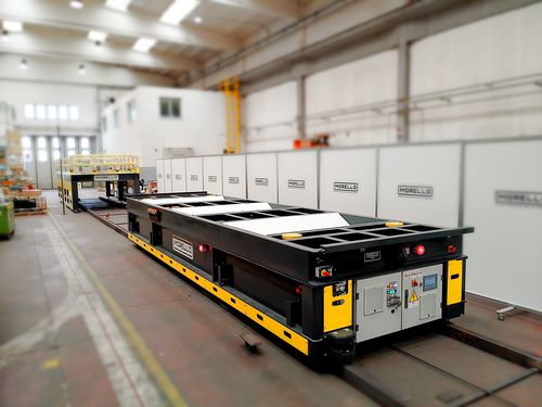 Navetta di transferimento per bobina - SBR 75/2 - MORELLO GIOVANNI S.r.l.