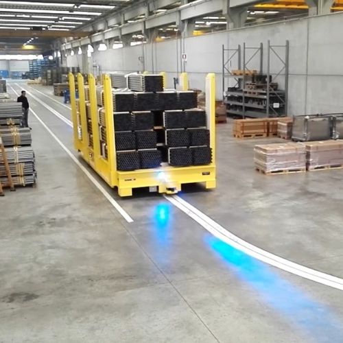 AGV per movimentazione - SGAE VC 20/2 - AGV - MORELLO GIOVANNI S.r.l. - di carico / per carichi pesanti / per magazzino