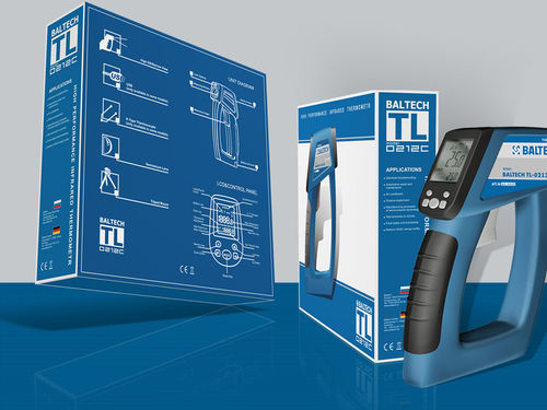 Termometro a infrarossi - BALTECH TL- 0212C - BALTECH GmbH - con display digitale / mobile / industriale