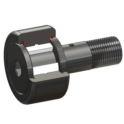 Perno folle con rullini - BCR series - ACCURATE BUSHING - tipo cacciavite / a testa esagonale / a perno