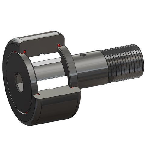 Perno folle con rullini - BCR-XB series - ACCURATE BUSHING - a testa esagonale / a perno / in plastica
