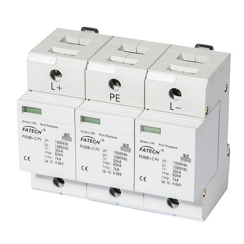 Limitatore di sovratensione di tipo 1 - FV30B+C/3-1500 PV S - FATECH ELECTRONIC (FOSHAN) CO., LTD - di tipo 2 / di telesegnalazione / per impianto fotovoltaico