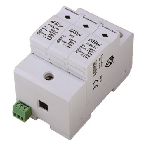 Limitatore di sovratensione di tipo 2 - FV20C/2+NPE-1000 PV - FATECH ELECTRONIC (FOSHAN) CO., LTD - classe II / per alimentazione elettrica / contro le sovratensioni