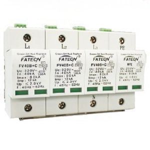 Limitatore di sovratensione di tipo 1 - FV40B+C/3+NPE-xxx S series - FATECH ELECTRONIC (FOSHAN) CO., LTD - di telesegnalazione / per alimentazione elettrica / ibrido