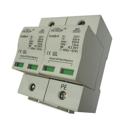 Limitatore di sovratensione di tipo 1 - FV40B+C/2-xxx S series - FATECH ELECTRONIC (FOSHAN) CO., LTD - di tipo 2 / di telesegnalazione / per alimentazione elettrica