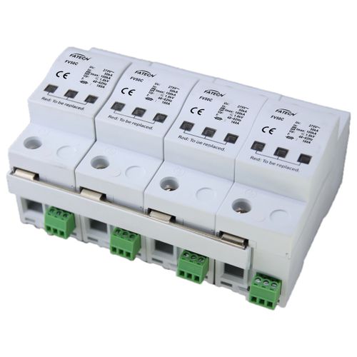 Limitatore di sovratensione di tipo 2 - FV50C/4-xxx S series - FATECH ELECTRONIC (FOSHAN) CO., LTD - classe II / di telesegnalazione / per alimentazione elettrica