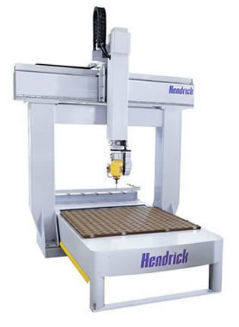 Contornatrice CNC - Hendrick - 5 assi / con un mandrino
