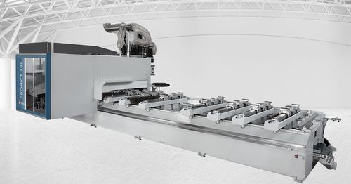 Centro di lavoro CNC 5 assi - PROJECT 385 series - Masterwood - verticale / a ponte / 22 utensili