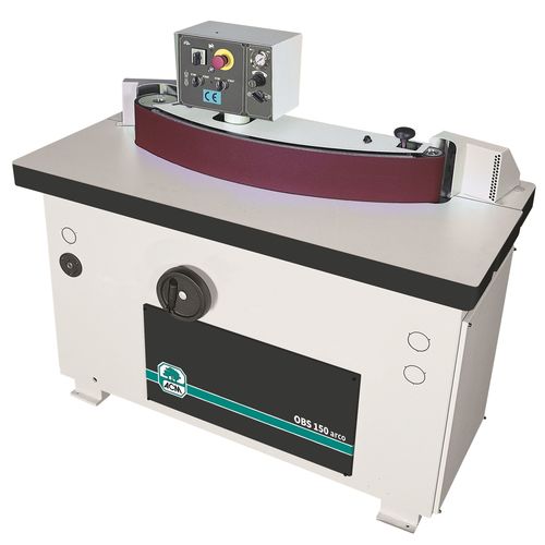 Levigatrice a nastro - OBS 150 ARCO - ACM - elettrica / per legno / verticale