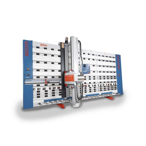 Sezionatrice - DSX-L - Elcon Sawing Technology - verticale / per alluminio / per legno