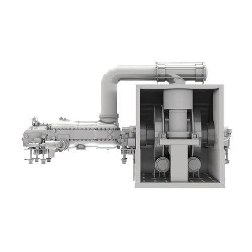 Turbina a vapore - STF-D200 - GE Steam Turbines - per produzione di energia / a ciclo combinato / monoalbero