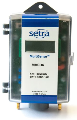 Trasduttore di pressione differenziale - MRC - SETRA - capacitivo / analogico / DC