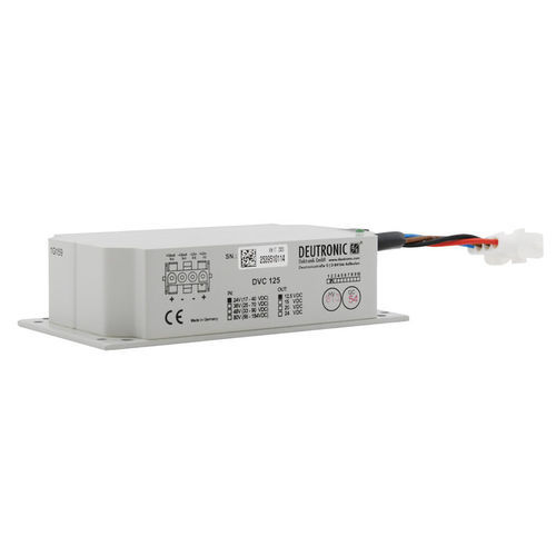 Convertitore DC/DC regolato - DVC125 series  - DEUTRONIC - a isolamento galvanico / incapsulato / per applicazioni ferroviarie