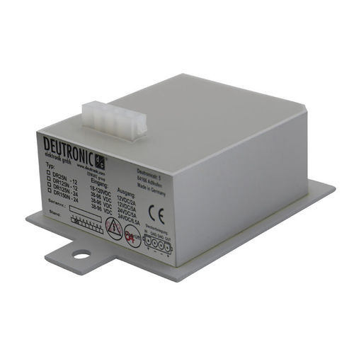 Convertitore DC/DC regolato - DR125N series - DEUTRONIC - non isolato / in scatola metallica / per veicolo
