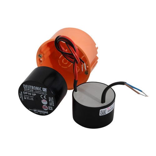Alimentatore elettrico incapsulato - DP18UP series - DEUTRONIC - AC/DC / regolato / per illuminazione a LED