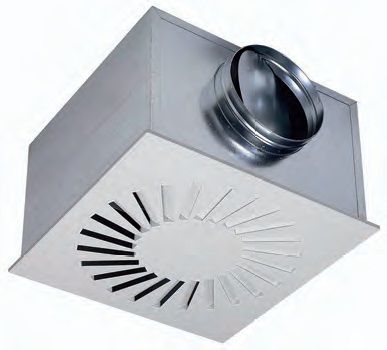 Diffusore d'aria a soffitto - DER - ROCCHEGGIANI - elicoidale